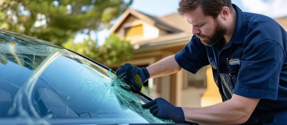 convenient on site windshield repair