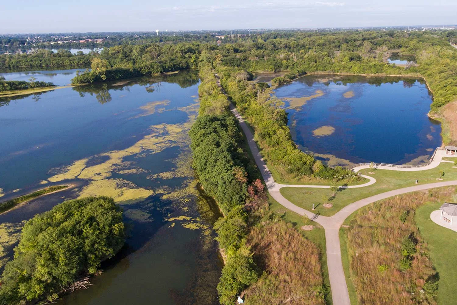 Lake Renwick Preserve in Will County, IL